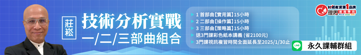 視3815技術分析實戰一~三部曲組合◆直播
