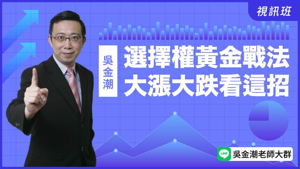 選擇權黃金戰法、大漲大跌看這招(新品)