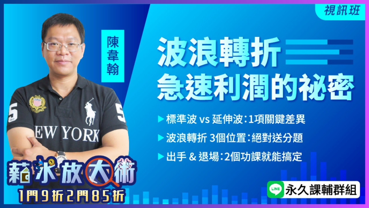 【波浪轉折】急速利潤的祕密