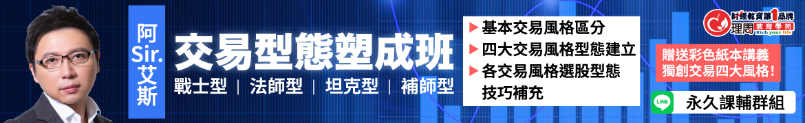 視3889交易型態塑成班◆直播