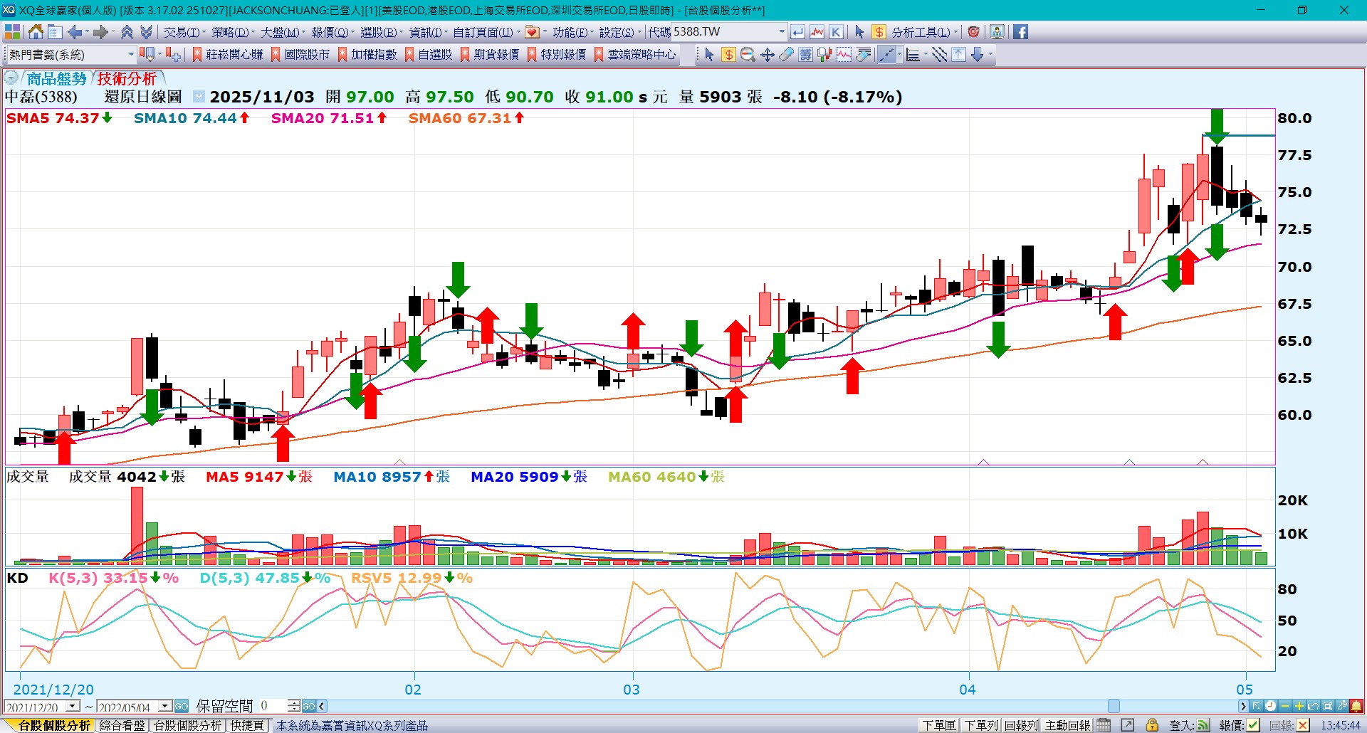 走圖作業：中磊5388進階版
