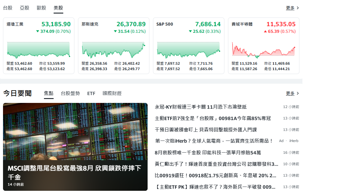 10秒快速掌握：9/1盤前大小事